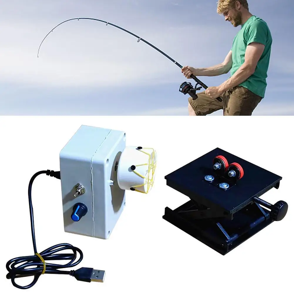 

Portable Automatic Fishing Rod Epoxy Gluing Machine Cold Glue DIY Luya Raft Rod Slow Transfer Wire Binding Guide Guide Eye
