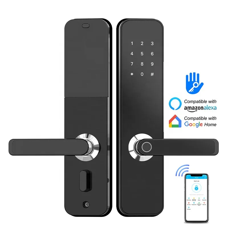 Biological fingerprint anti-theft smart lock with App management