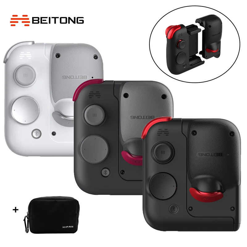

BEITONG G2 Mobile Game Handle Magnetic Combo With Original ALPS Joystick Game Controller For Mobile Phone Peripheral Android iOS