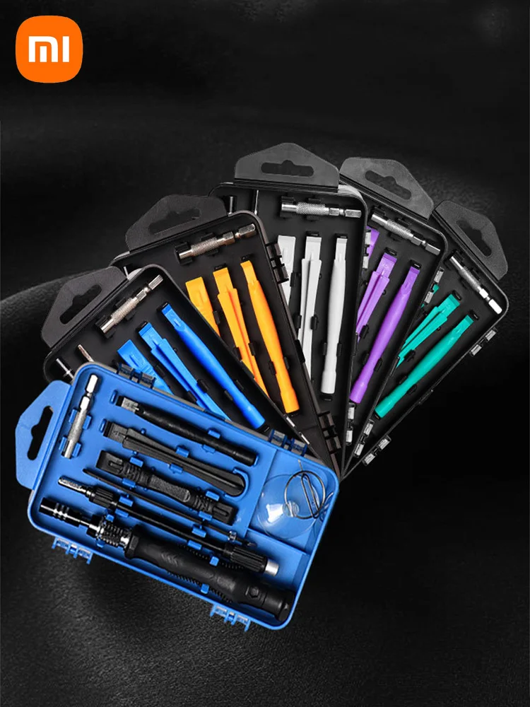 

XIAOMI 117/115/32 In 1 Precision Screwdriver Set CR-V Magnetic Torx Hex Screw Bits Computer Phone Appliances Repair Hand Tool