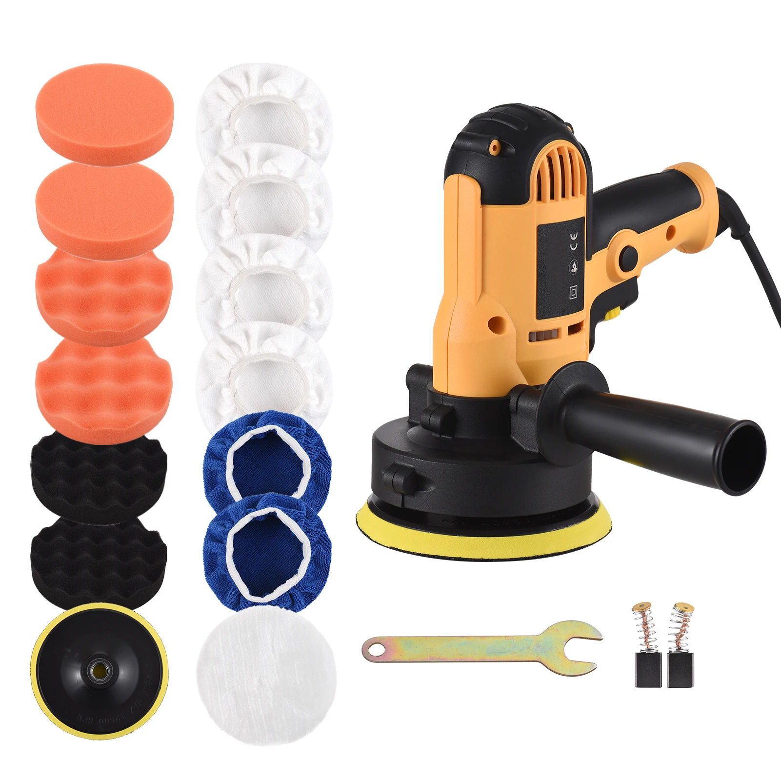 

Machine Polisher Automotive Power Variable Waxing Polishing Parts Inch 5 Polisher Tools Electric Kit Auto Speed Car