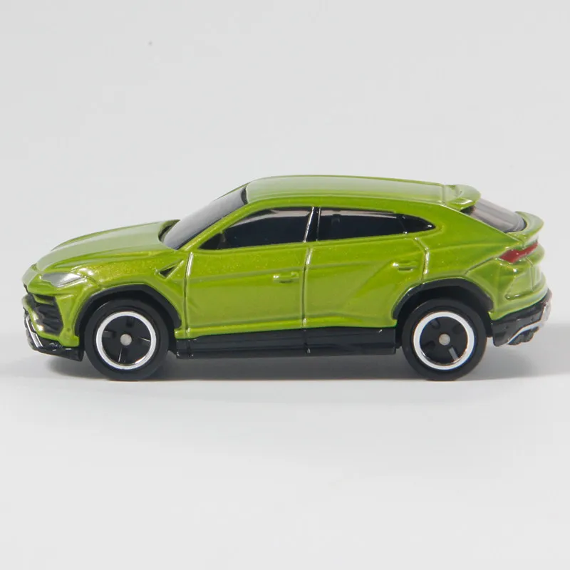 Фото Оригинальная модель TAKARA TOMY Tomica No.2 Lamborghini Urus 1/66, литая под давлением, из сплава, супервнедорожник с рабочей подвеской, коллекционный подарок для мальчика №3