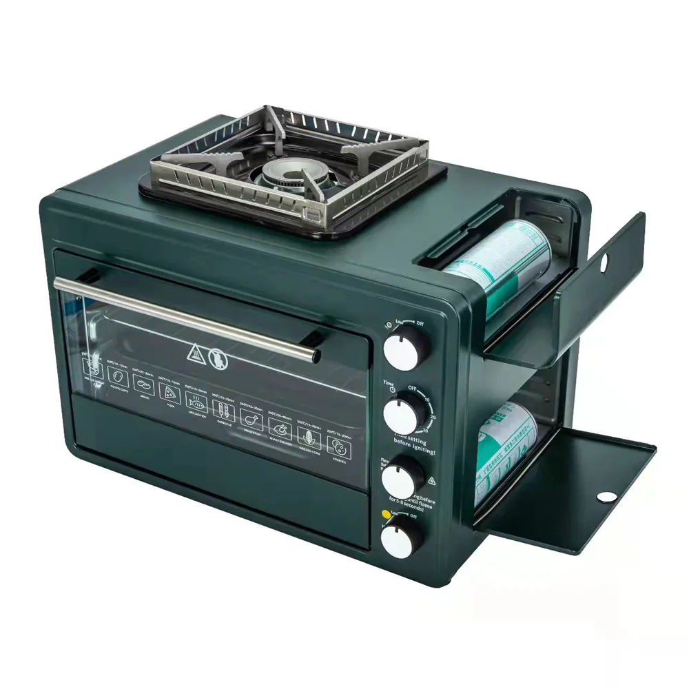 

Portable Baking Oven Gas Burner Outdoor Camping Cooking Machine Grill Gas Stove Pizza Oven Cooker Horno Pizza Electrico