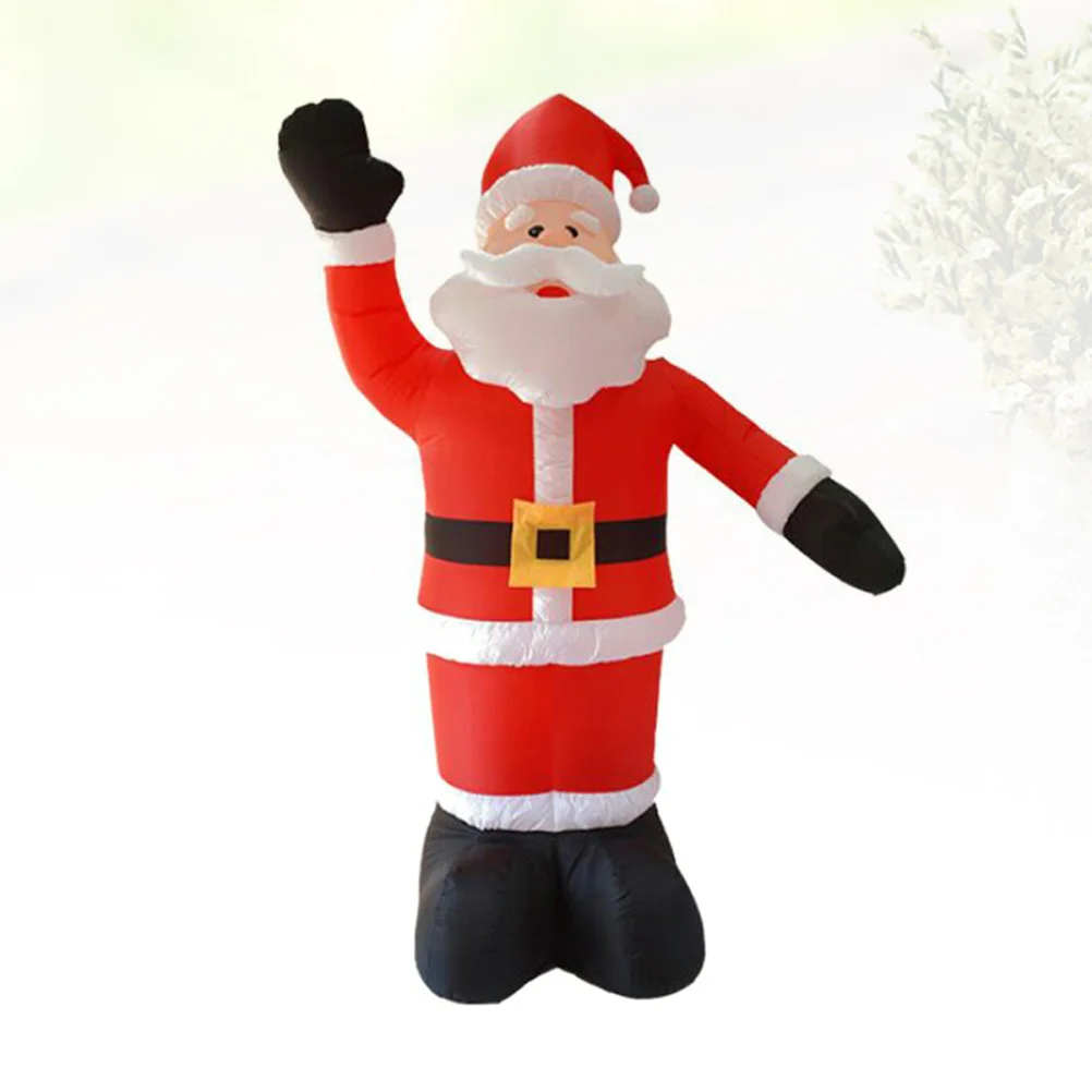 

Christmas Santa Claus Blow Santa Balloon for Xmas Holiday Party Lawn Indoor Outdoor Decoration