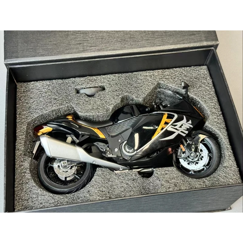 1:9 Suzuki Hayabusa GSX-1300R мотоцикл из сплава литая под давлением модель диванная и легкая
