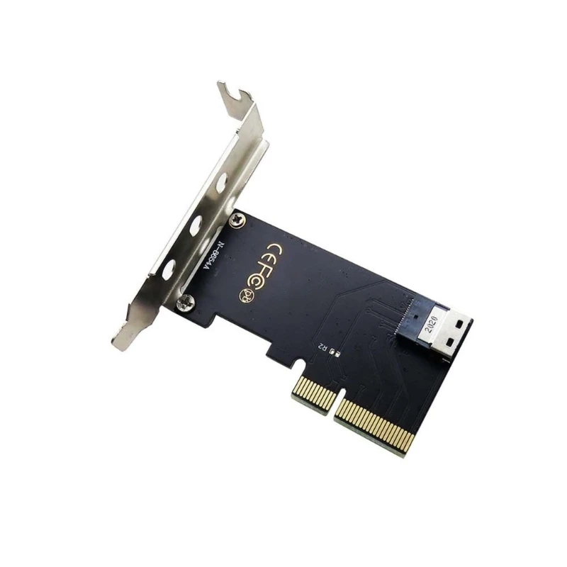 Переходник PCIE 4X SFF-8639 на SFF8654 Slimlines NVME PCIe SSD Converter