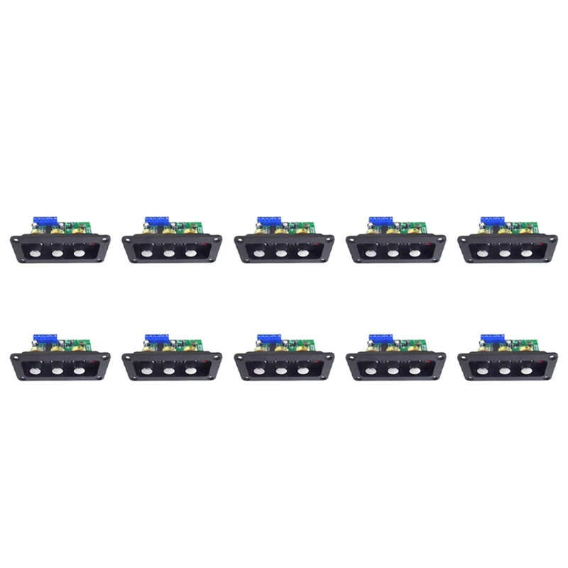 

10X Bluetooth 5.0 Amplifier Power Audio Board 30W Mono Stage Power Amplifier Board, Decoder Treble Bass Adjustment