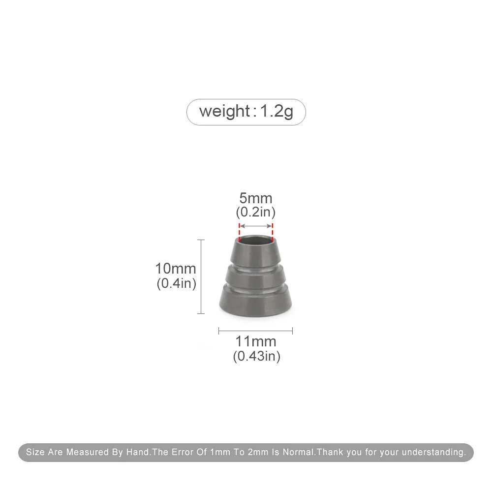 Мини-подвеска из титанового сплава в виде хвоста маленький Паракорд веревка