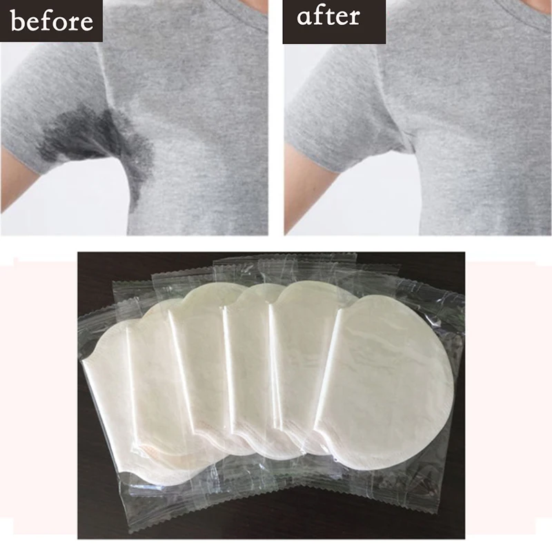 

50 шт., 25 пар, одноразовые самоклеящиеся наклейки для подмышек