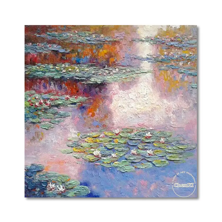 Репродукция известных картин Настенная картина ручной работы домашнее