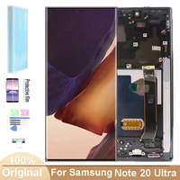 original 6 9 amoled note 20 ultra lcd for samsung galaxy note20 ultra display n985f n985fds n986b n986u touch screen digitizer