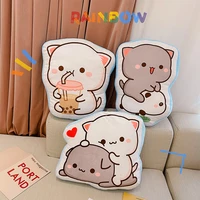 mitao cat throw pillow soft stuffed cotton cushion living bedroom home chair decorative pillows sofa cushions birthday gifts