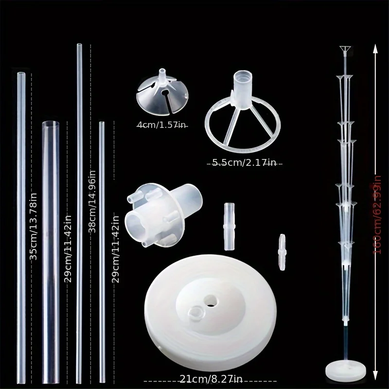 Подставка для воздушных шаров держатель колонна клей точечный насос детский душ