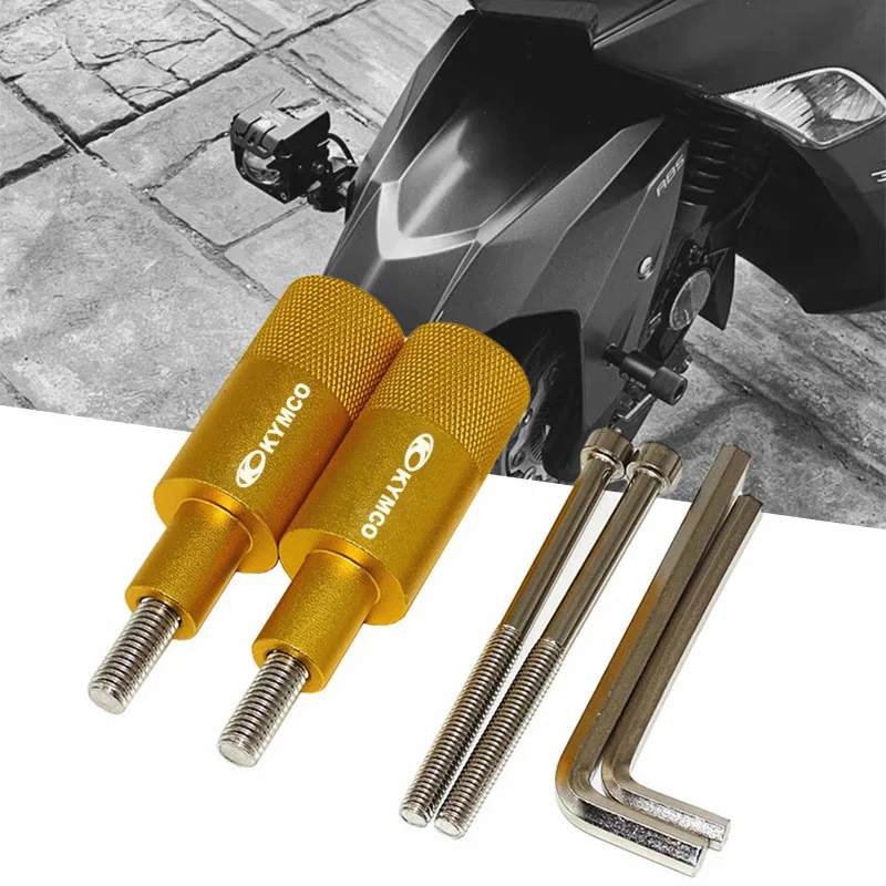 For KYMCO XCITING 250 300 300i 350 400 500 kxct downtown CNC Motorcycle Headlight Brackets Mount Bike Sport Tail Light Spotlight