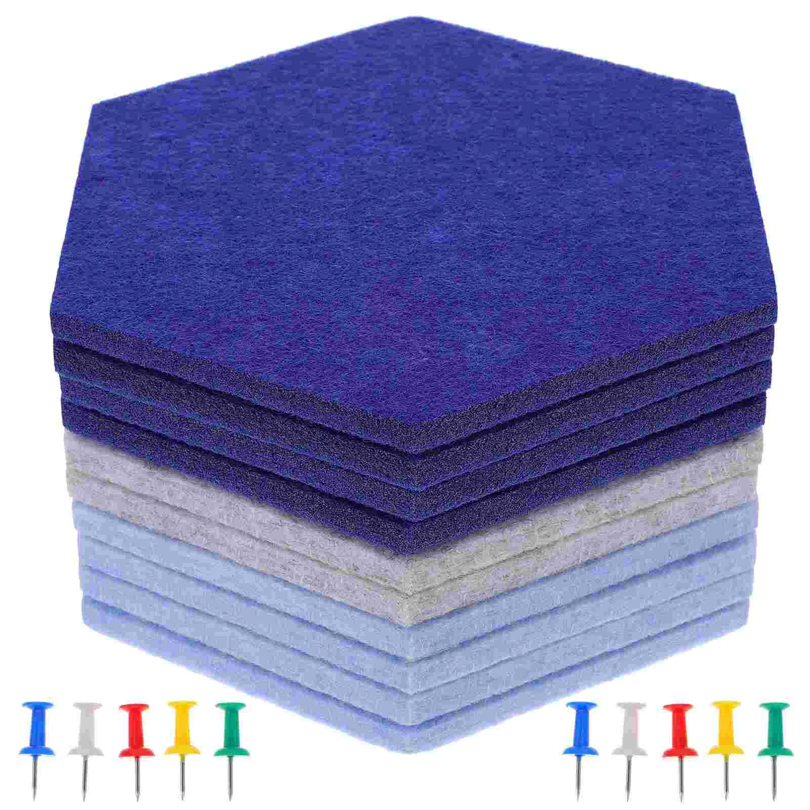 

Hexagonal Felt Board Bulletin Letters Classroom Picture Display Wall-mounted Pin