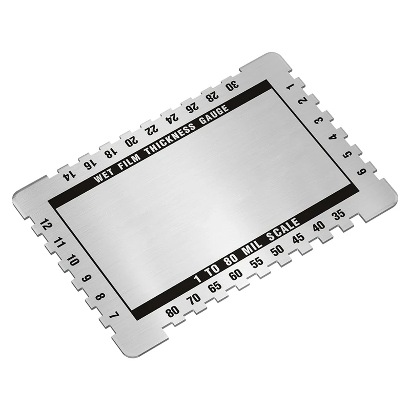 Прецизионный измеритель толщины мокрой пленки из алюминия стиль расчески