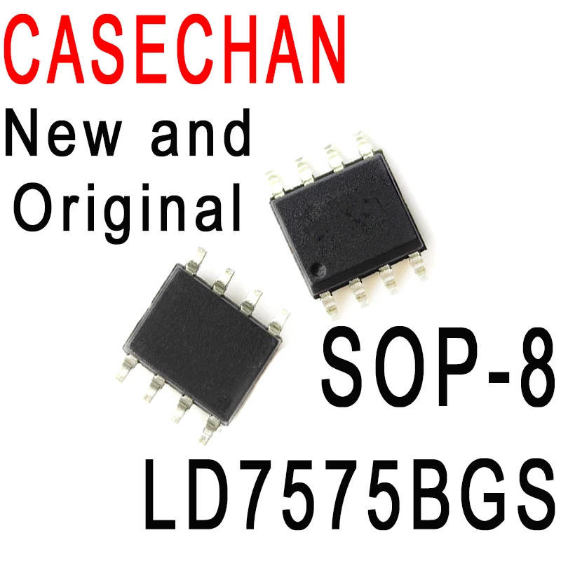 5 шт., новый и оригинальный чип управления питанием LD7575 SOP-8 LCD