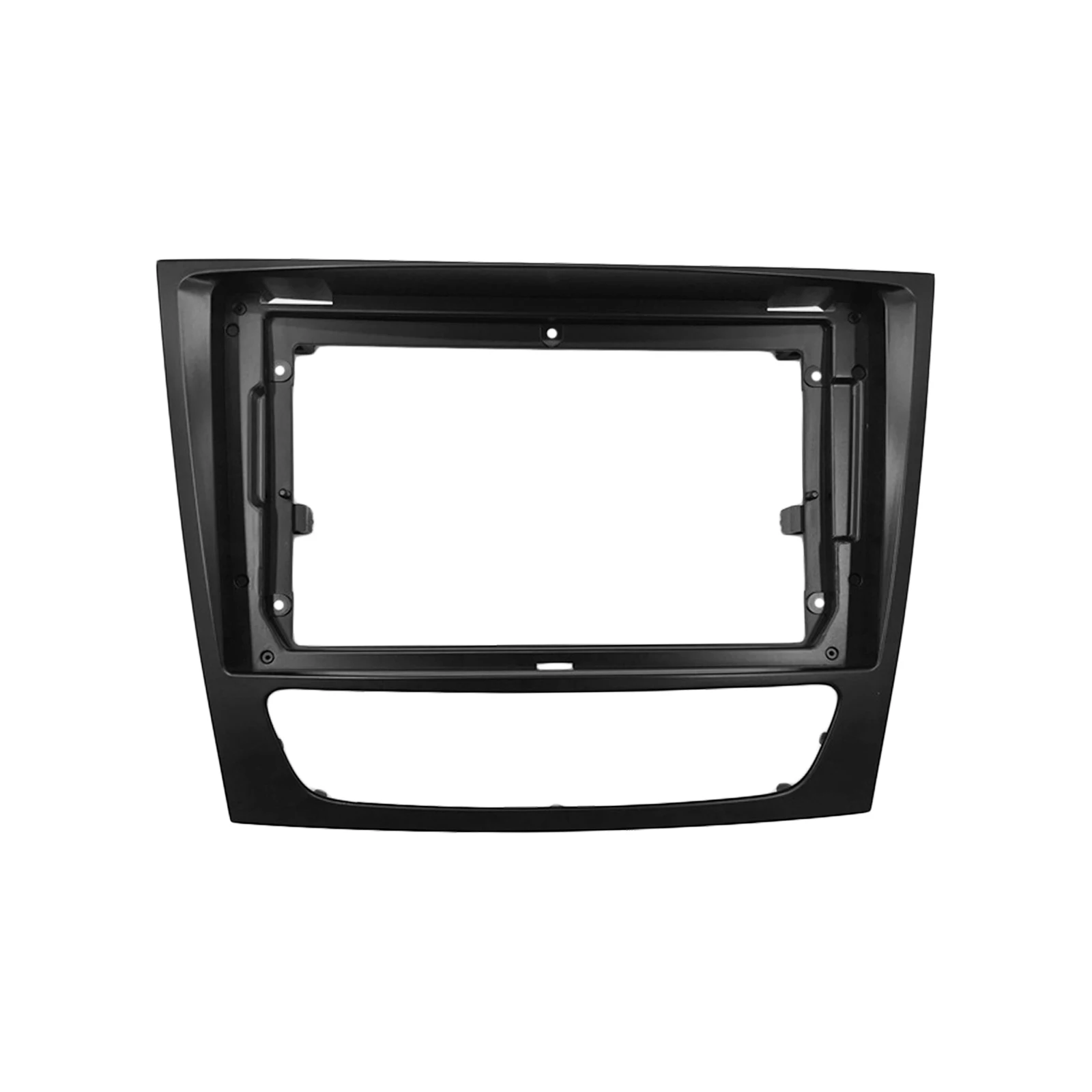 

1/2Din Car CD DVD Frame Audio Fitting Adaptor Dash Trim Kits Facia Panel 9 INCH for 2001-2009 BENZ E CLASS (W211)/ CLS CLASS