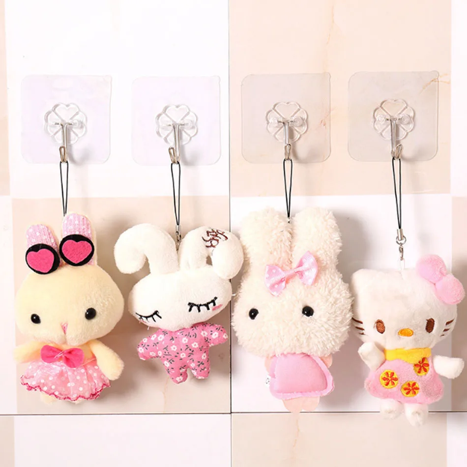 5/10/20 шт. крючок на дверь крючки стену прозрачные противоскользящие не