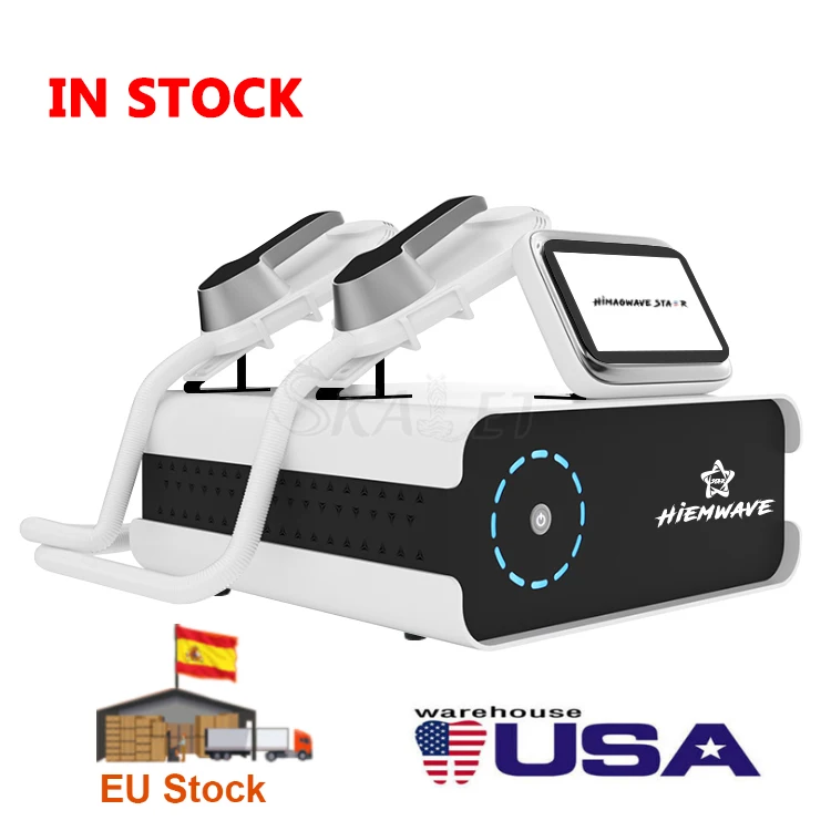 

HIEMT RF Muscle Training Sliming Machine Body Conturing EMSLIM Slimming Beauty Fat Burning Tesla With 4 Handles