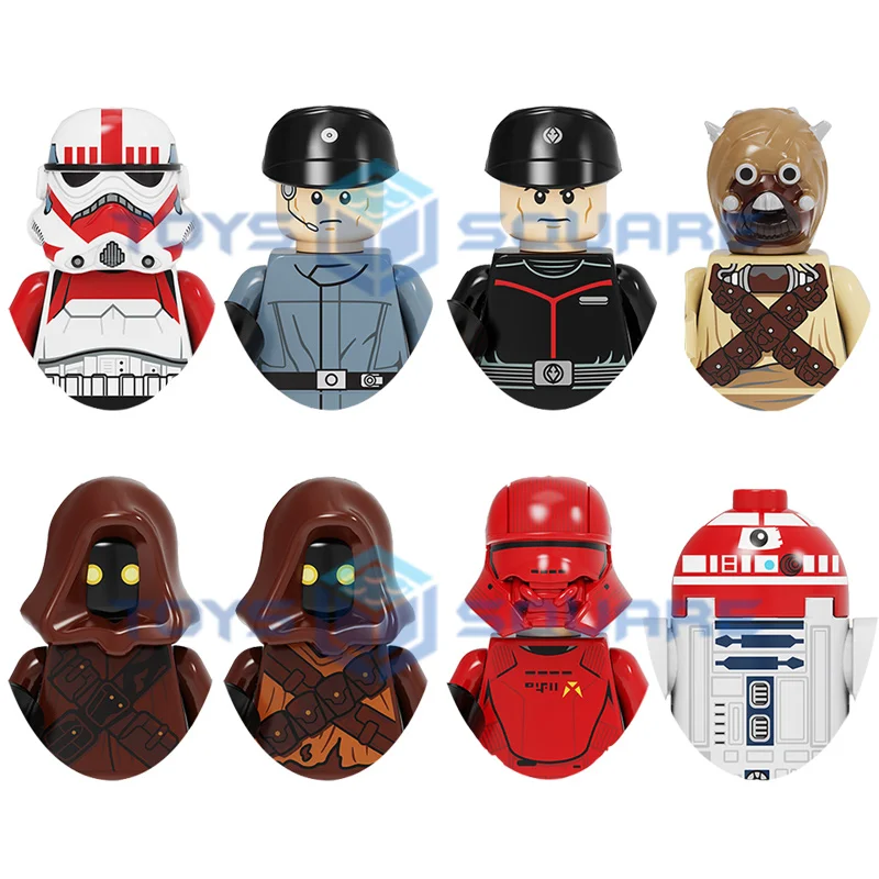 Конструктор DISNEY Sith Pilot Commander Storm Trooper Imperial Tusken Raider модель японского робота кубики