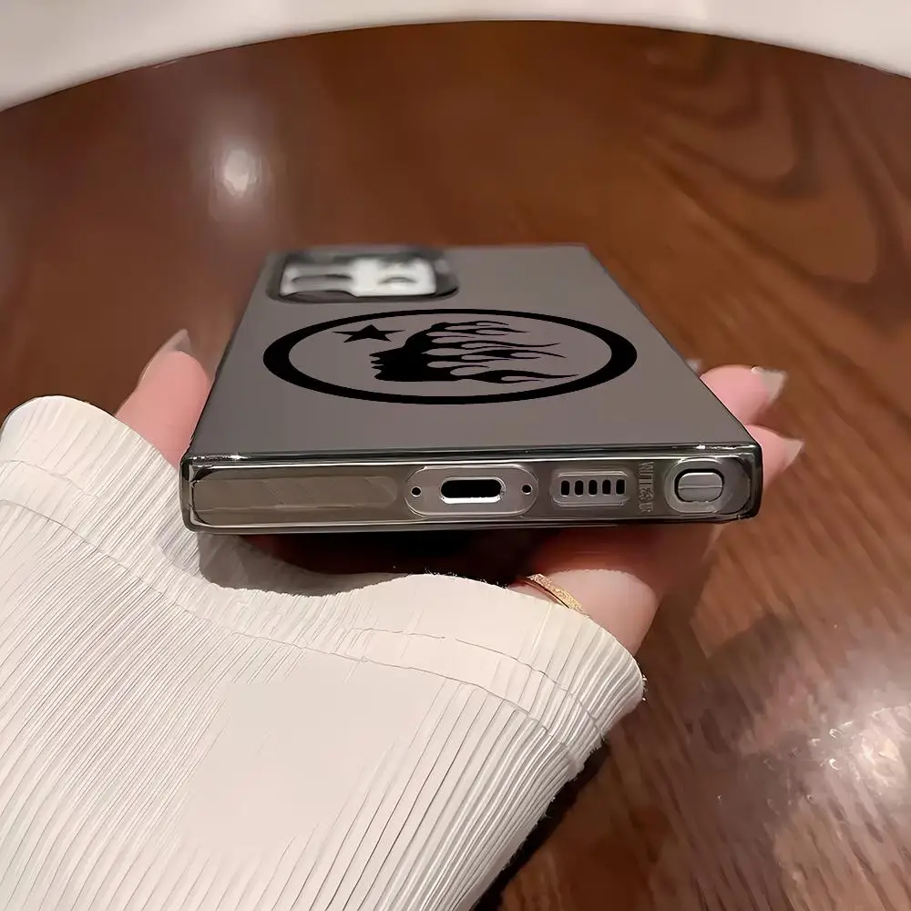 Модный чехол для телефона H-HellstarS Samsung Galaxy S25 S24 S23 Ultra S22 Plus S20 A55 лазерный цветной