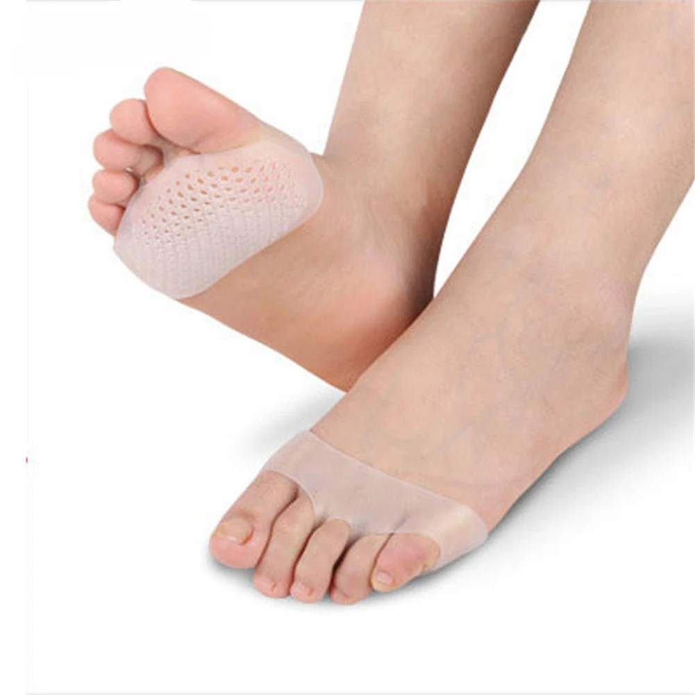 

Silicone Gel Insoles Forefoot Pad Women Shoes High Heel Forefoot Shoes Accessories Foot Pads Toe Separator Foot Sleeve Toes Pad