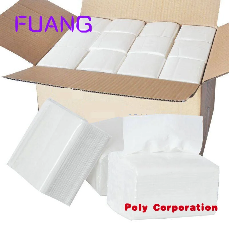 Wholesale custom disposable restaurant dining cutlery virgin wood pulp white paper napkins