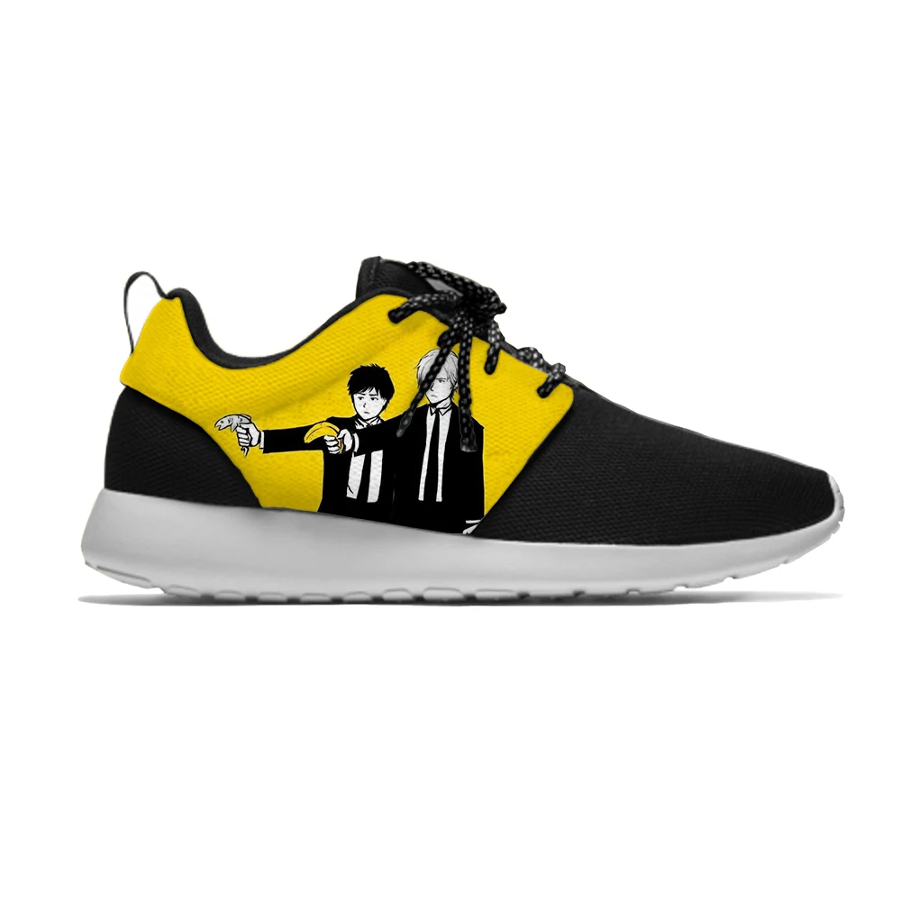 

Manga Anime Cartoon Banana Fish Ash Lynx Funny Sport Running Shoes Casual Breathable Lightweight 3D Print Men Women Sneakers