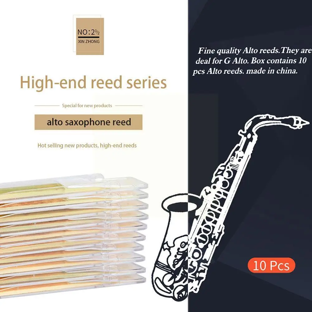 

No. 2.5 Alto Saxophone Reed Reed Reed Alto Saxophone Saxophone Reed Accessories W9j7