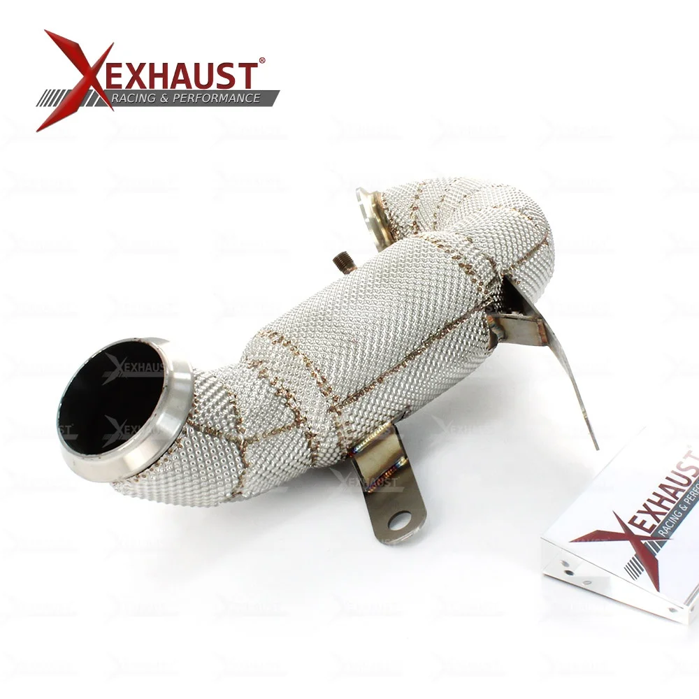 Выхлопная труба для Mercedes Benz A45 AMG CLA45 C118 W177 X118 тепловая защита канальной трубы