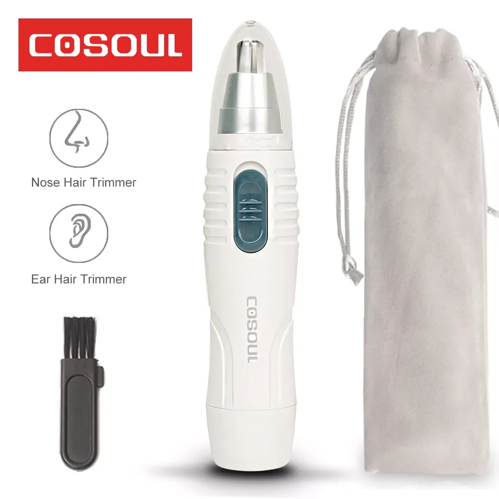 

Nose Hair Trimmer Removal Dual-blade Clipper Shaver Trimmer Epilator High Quality Eco-Friendly