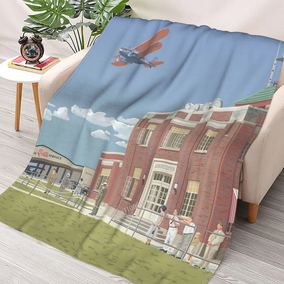 

Bowman Field - Kentucky Throw Blanket 3D printed sofa bedroom decorative blanket children adult Christmas gift