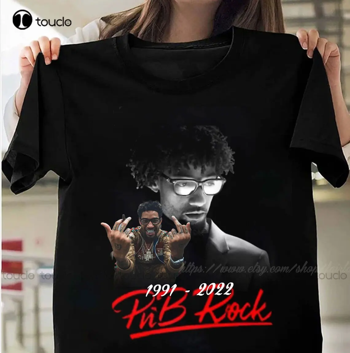 

Rip Pnb Rock 1991 - 2022 T-Shirt Thank You Pnb Rock Shirt Rip Pnb Rock Shirt Rest In Peace Rapper Commemorative Tee Shirt Xs-5Xl
