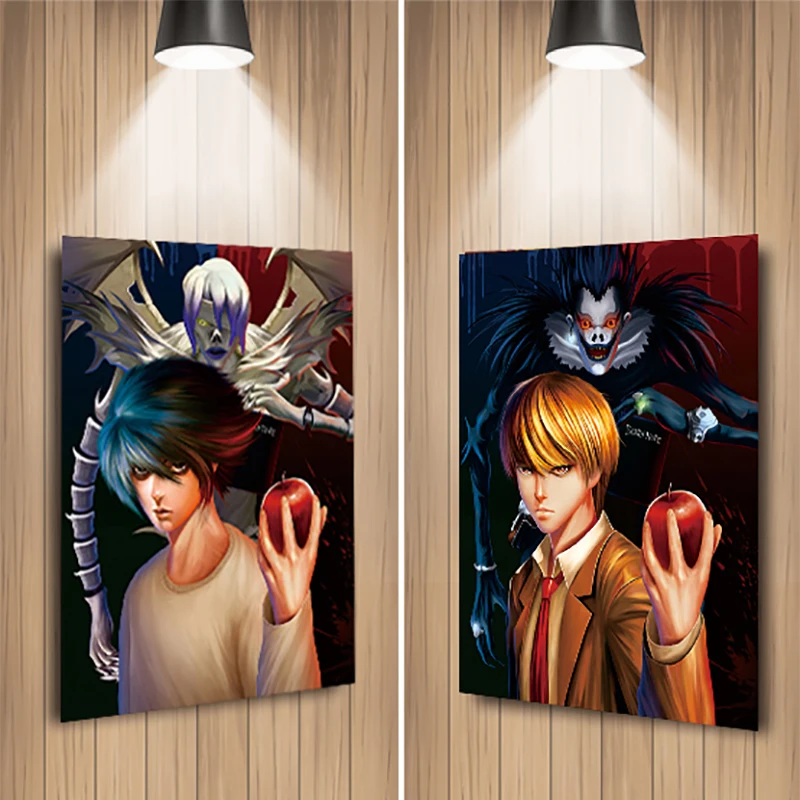 Death Note Yagami Light Wallpaper 3DLenticular Print Poster Customize 3D Lenticular Flip Picture 3D Wall Decor--Without Frame