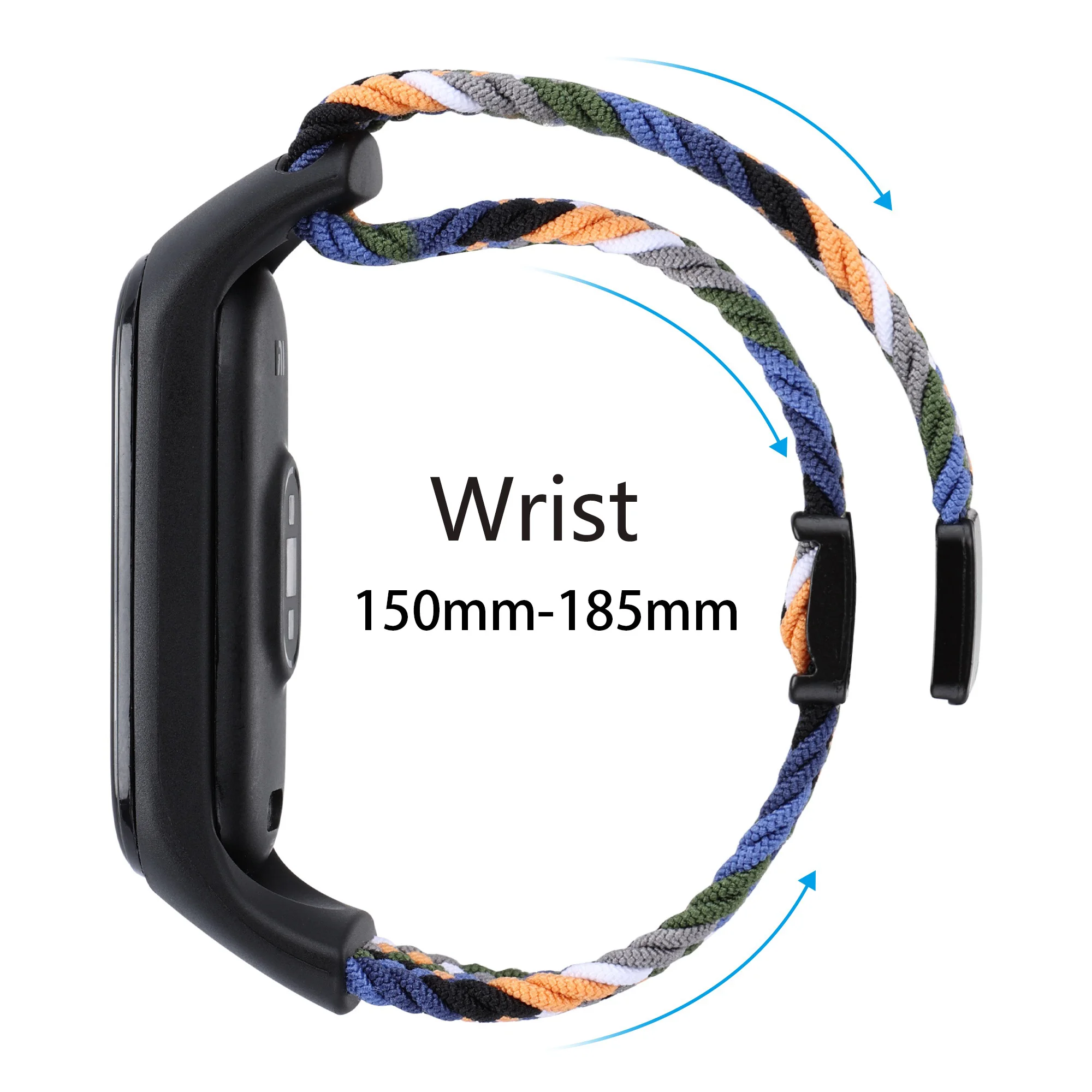 Ремешки для Xiaomi Mi Band 10 9 8 NFC, сменный ремень для часов, аксессуары, магнитный плетеный браслет Correa, ремешок Miband 9 Miband 8 (art.: 3920d2ecd03d8) - 3920d2ecd03d8