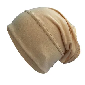 Hijab Fashion Women Scarf Stretchable Under Hat Cap Bonnet Baseball Caps Baseball Cap Beach Low Profile Hats Men