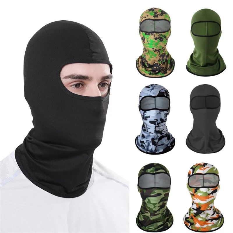 

Camouflage Balaclava Full Face Mask Wargame CP Military Hat Hunting Bicycle Cycling Ar Multicam Bandana Neck Gaiter
