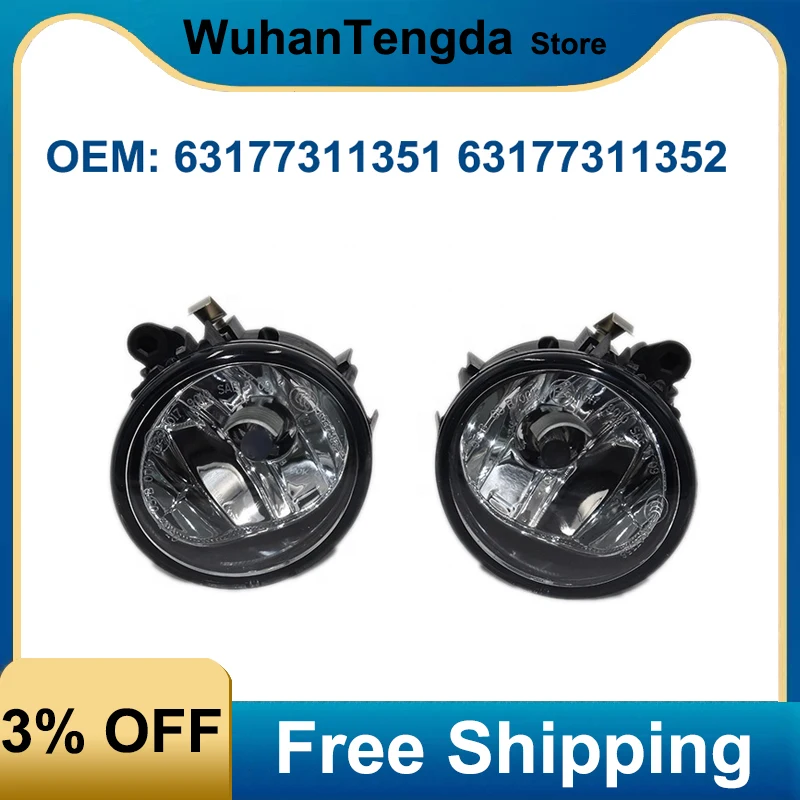 

63177311351 63177311352 1 Pair New Front LED Fog Lamp for BMW X6 E71 35iX N54 35dX 50iX 40dX M50dX Fog Light Cornering Lamp
