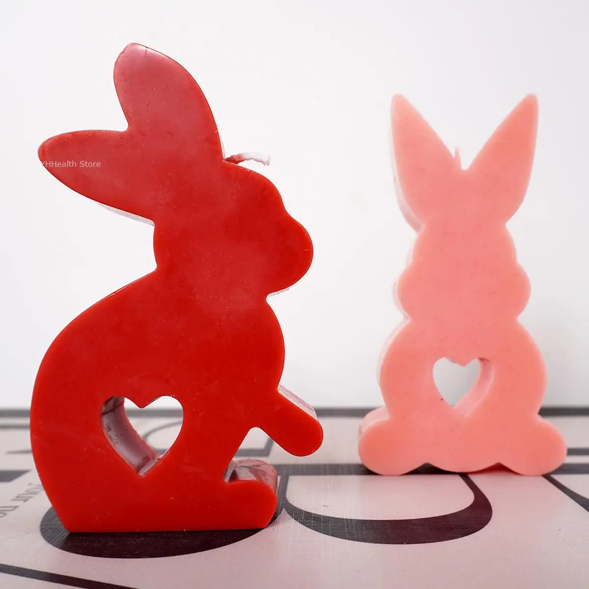 Фотообои 3D с изображением Милого Животного пасхальные креативные полые сердца