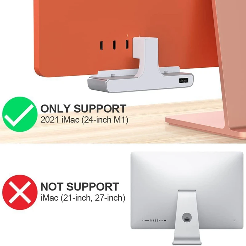 Док-станция USB C 6 в 1 хаб для Imac Ipad поддержка SD TF карт