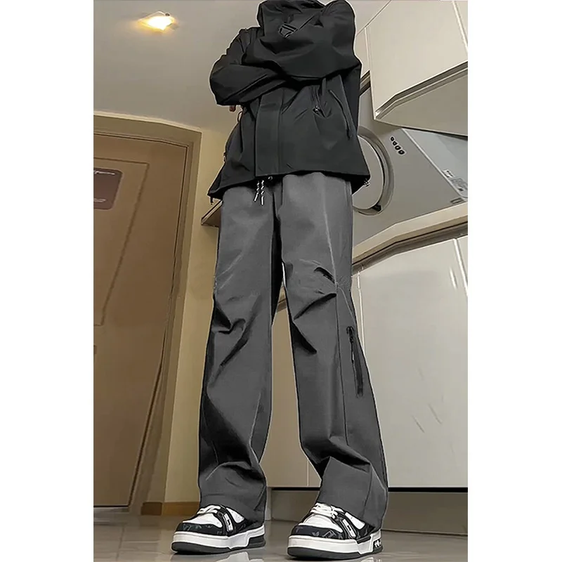 Однотонные повседневные брюки с тремя противоскользящими водонепроницаемыми