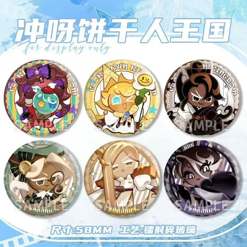Cookie Run Kingdom Pines Brooch pin customized Funny Clothes anime ...