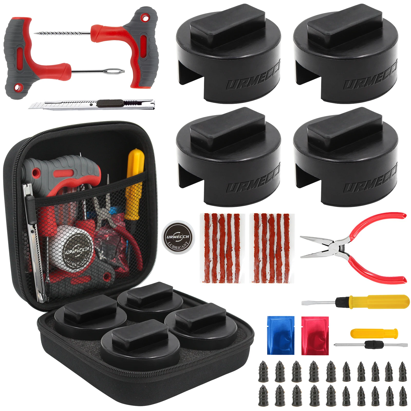 4 шт. адаптер для мини-автомобильных аксессуаров набор ремонта шин напольные