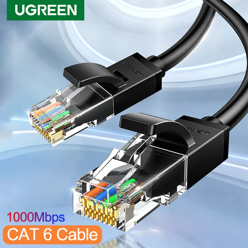 

X5854LV Ugreen Cat6 Ethernet кабель Utp RJ45 сетевой кабель Lan Cat 6 патч-корд для ноутбука Ps ПК маршрутизатора Rj 45 Интернет