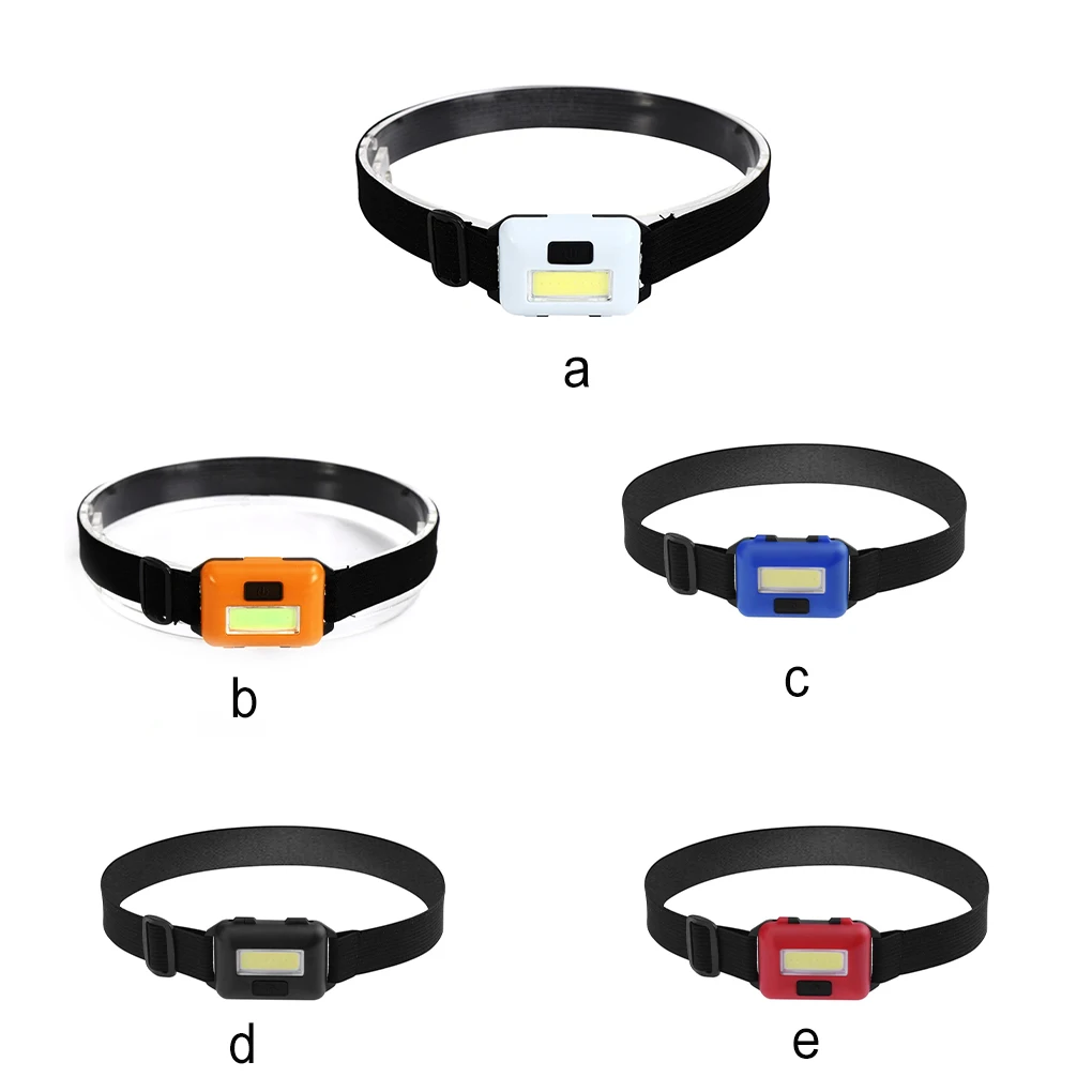 

150LM COB LED Headlight 3 Modes Adjustable Headlamp Head Light Flashlight Lighting Tool for Camping Cycling Climbing Red