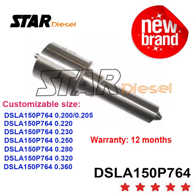 Форсунка топливного инжектора Star Diesel DSLA150P764 (0433175176) с общей топливной магистралью