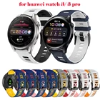 Ремешок силиконовый для Huawei Watch 3 3 Pro GT3 GT2GT 2 Pro GT 3 46 мм, браслет для смарт-часов Honor Magic 12 46 мм, 22 мм 20 мм