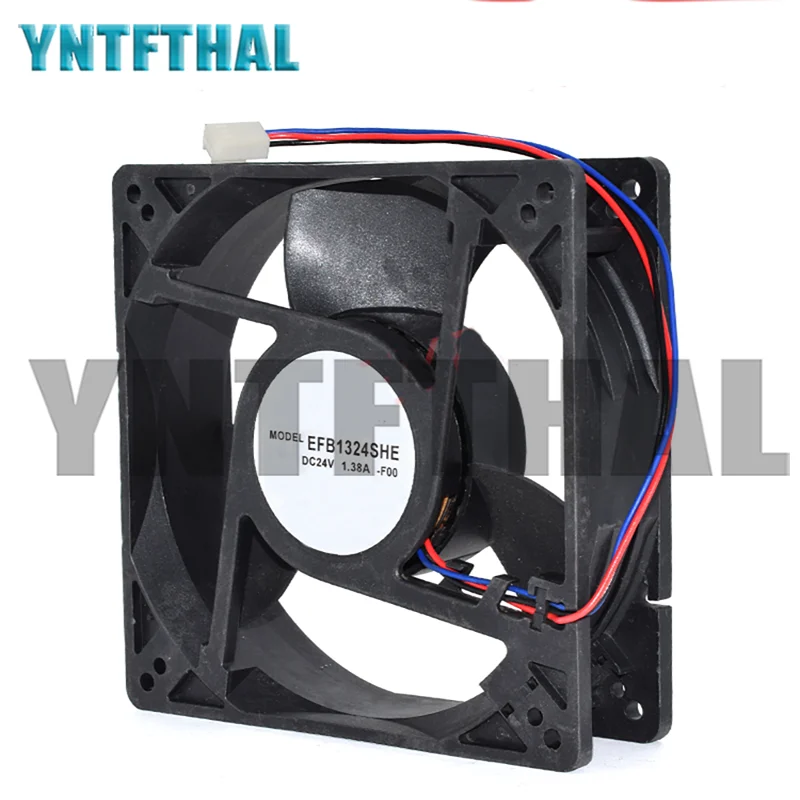 Для процессора EFB1324SHE 127 мм 12738 127*127*38 мм 24 в А, радиатор, осевой вентилятор охлаждения