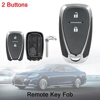 2 buttons smart remote car key shell auto key fob body housing case replacement for chevrolet cruze malibu camaro car